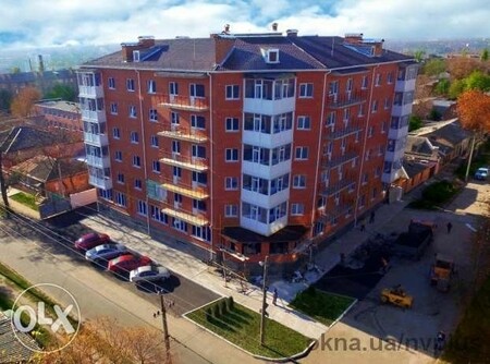 Балконы в новом доме в Кировограде на перекрёстке Гагарина-Красногвардейская.